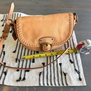 Vintage Coach. Vachetta Tan Leather Crossbody Bag
